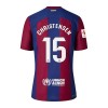 FC Barcelona Christensen 15 Hjemmedrakt 2023-24 Kortermet